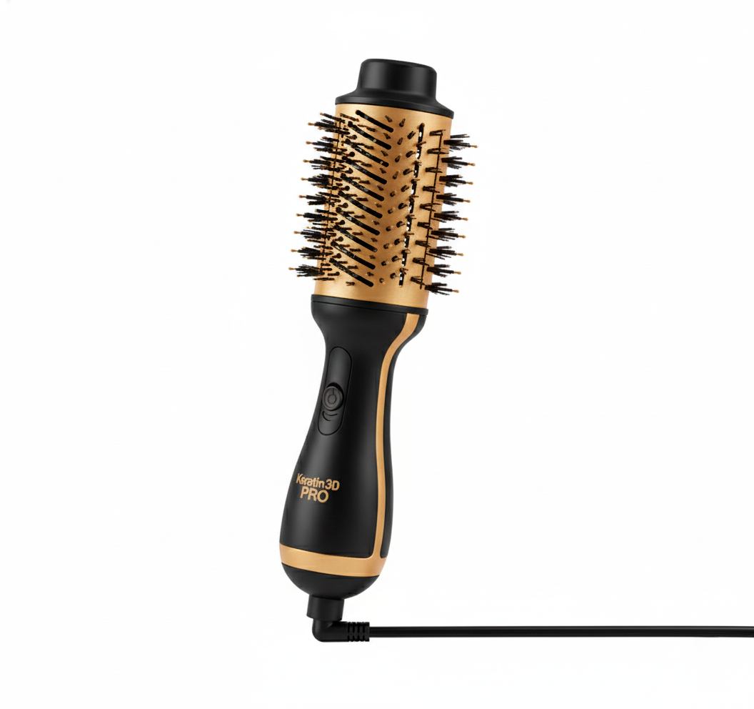 Cepillo Secador Keratina 3D Pro